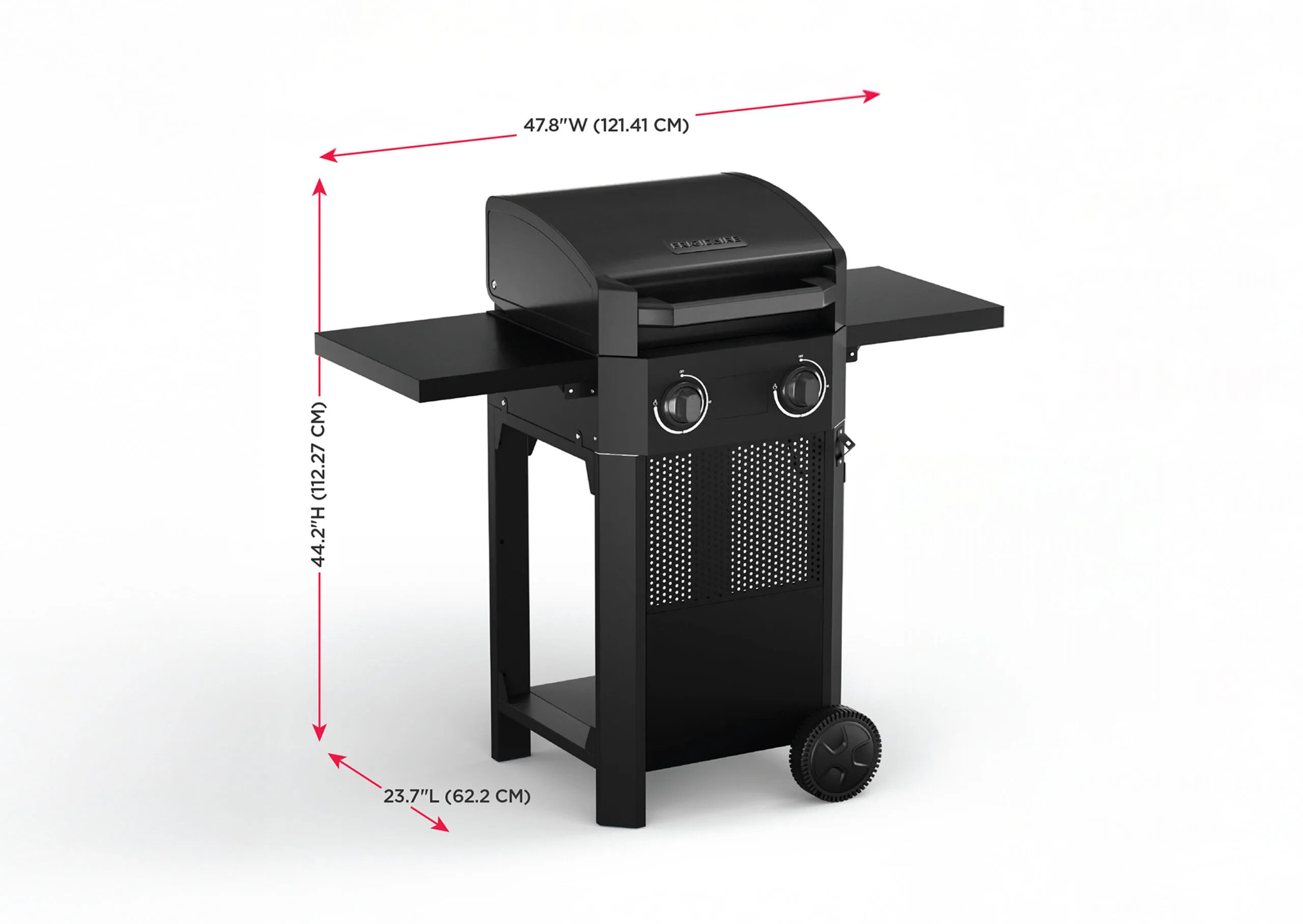 Grill Specifications with Dimensions