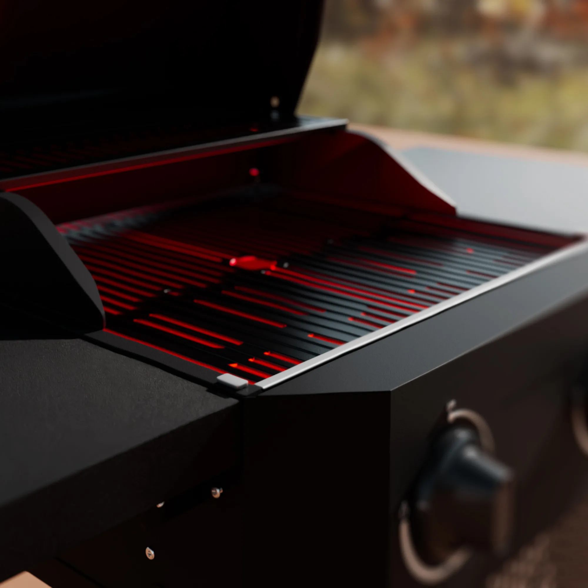 Open Heated Grill